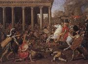 Nicolas Poussin Destruction of the temple of Ferusalem by Titus Sweden oil painting artist